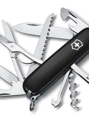 Швейцарский нож Victorinox Swiss Army Huntsman, ЧЕРНЫЙ