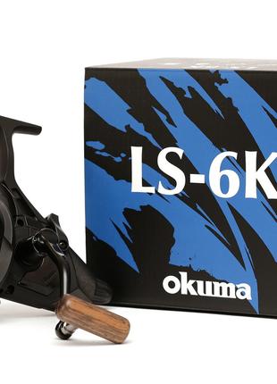 Катушка Okuma LS-6K Baitfeeder 5+1BB