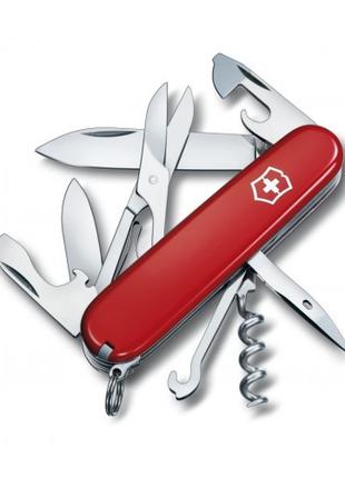 Швейцарский нож Victorinox Swiss Army Climber, красный