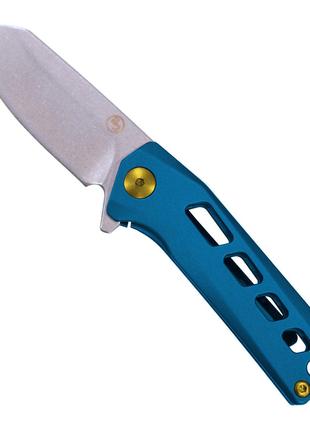 Нож StatGear Slinger синий (сталь D2)