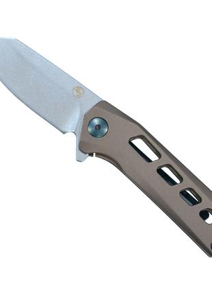 Нож StatGear Slinger серый (сталь D2)