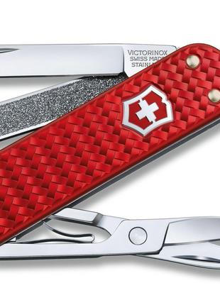 Мультитул нож Victorinox Classic SD Precious Alox Iconic Red 0...