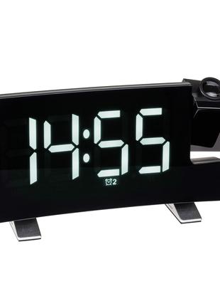 Проекційний годинник TFA c FM-радіо USB