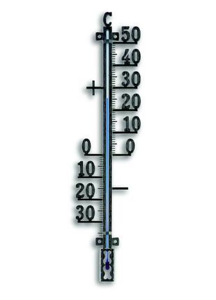 Уличный термометр металлический TFA 125002 размер 410х100 мм