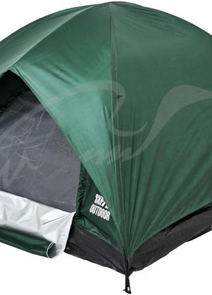 Туристическая палатка Skif Outdoor Adventure II GREEN 200x200 cm