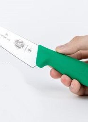Столовый разделочный нож Victorinox Fibrox 19 см зеленый 5.200...