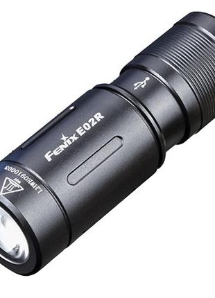 Фонарик Fenix E02R BLACK