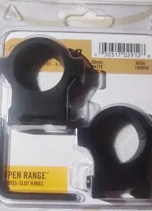 Кольца Leupold 30 мм Open Range Cross-Slot Rings ВЫСОКИЕ