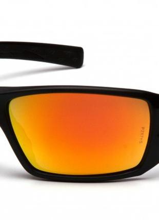 Открытыте защитные очки Pyramex VELAR (ice orange) оранжевые з...