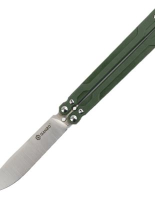 Нож бабочка Ganzo G766 GREEN
