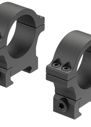 Кольца средние Leupold 30 мм Open Range Cross-Slot Rings