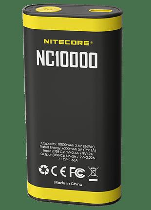 2в1 - Внешнее зарядное устройство Power Bank + фонарик Nitecor...