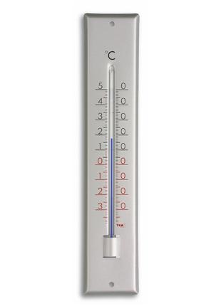 Термометр алюминиевый уличный / комнатный TFA 12204154 297х59 мм