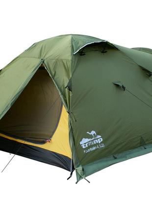Палатка Tramp Mountain 4 (v2) green UTRT-024 GREEN