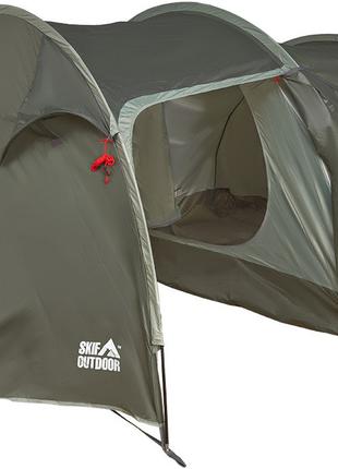 Палатка четырехместная Skif Outdoor Askania Green 405x250x130