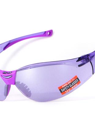 Открытые очки защитные Global Vision Cruisin (purple), фиолетовые