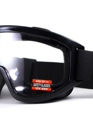 Захисні окуляри маска Global Vision Wind-Shield (clear) Anti-F...