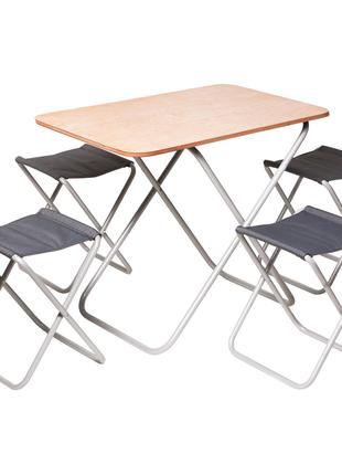 Комплект стол со стульями "Пикник" Стол VITAN+ 4 стула