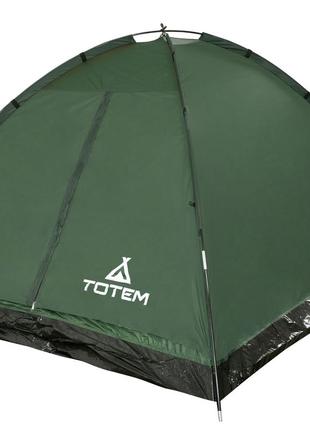 Палатка Totem Summer 2 (v2) одношаровая UTTT-019 GREEN