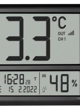 Цифровые часы метеостация TFA XL 60452301 с термометром наружн...