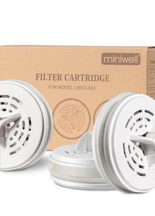 Комплект картриджей к фильтру Miniwell 3 шт L901-R1 1000L white