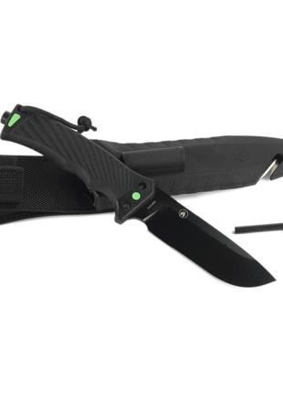 Нож Ganzo G8012V2-BK Black (G8012V2-BK) с Paracord