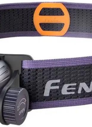 Налобный фонарик Fenix HM65R-DT, фиолетовый