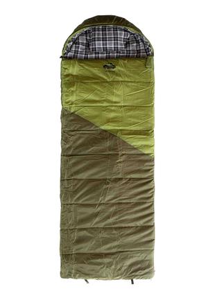 Спальный мешок Tramp Kingwood Regular одеяло dark-olive/grey 2...