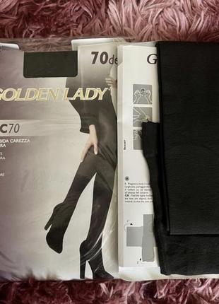 Щільні колготки 70 ден golden lady tonic