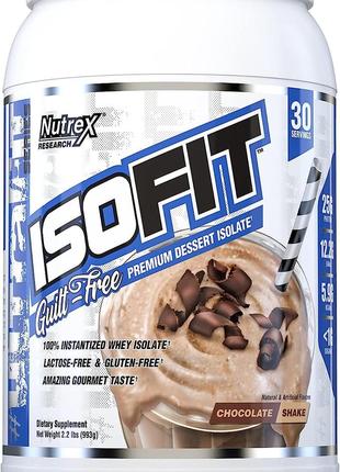 Протеин Nutrex Research IsoFit 993 g (Chocolate Shake)