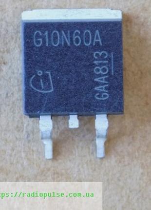 IGBT-транзистор SGB10N60A ( G10N60A ) , D2PAK