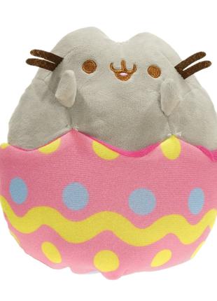 Плюшевая мягкая игрушка Кот Пушин в яйце 15х18см Pusheen Cat