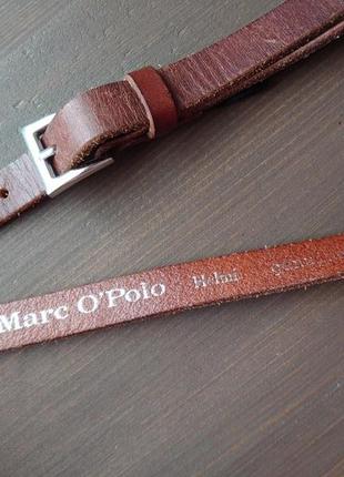 Стильный и качественный кожаный ремешок от marc o polo