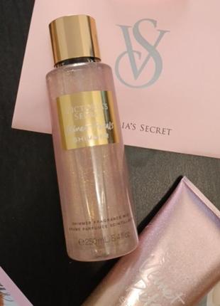 Парфумированный спрей шимер velvet petals shimmer 💕victoria's ...