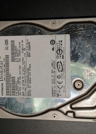 Жесткий диск для ПК SATA Hitachi Deskstar HDP725050GLA360 500Гб