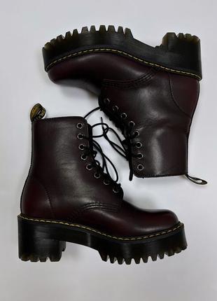 Кожаные ботинки dr. martens shriver hi оригинал