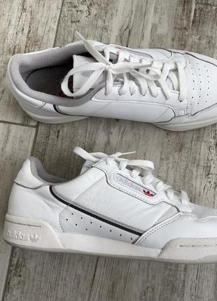 Adidas contitnental мужские классические кроссовки кеды белые ...