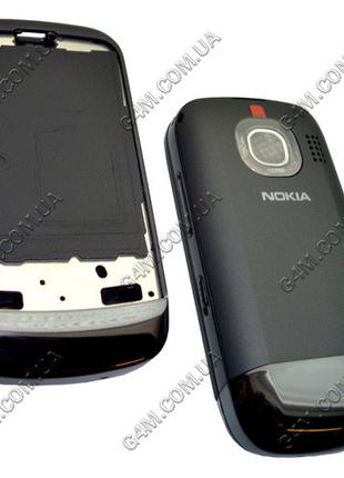 Корпус для Nokia C2-02, C2-03 чорний, висока якість