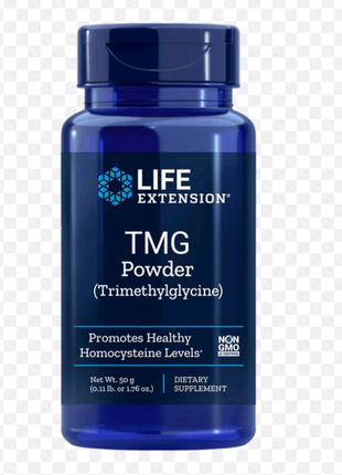 TMG Powder LIFE Extension Триметилгліцин