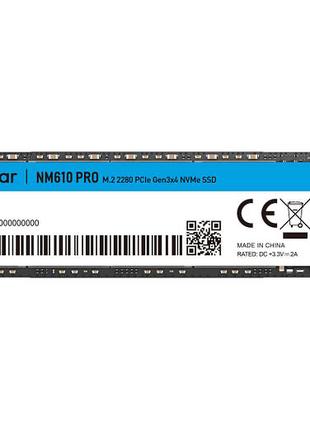SSD накопичувач Lexar NM610 Pro 2 TB M.2 (LNM610P002T-RNNNG)