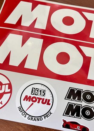Motul sticker pack  Наклейки на пластик Мотоцикл
