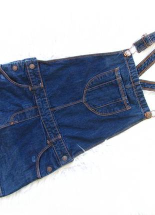 Крутий джинсовий напівкомбінезон kiabi