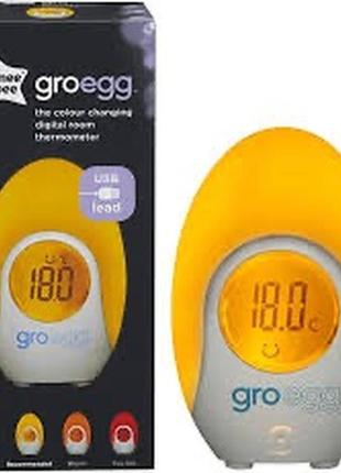 Нічник для вимірювання температури в дитячій кімнаті gro egg
