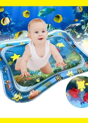 Водяной коврик с рыбками Inflatable water play mat