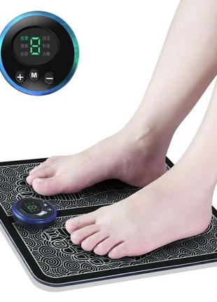 Электрический массажер для ступней EMS Foot Mat