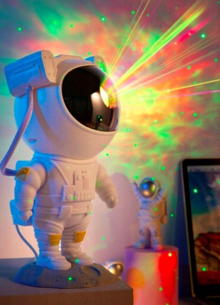Нічник LED зоряне небо Astronaut (з пультом)‌