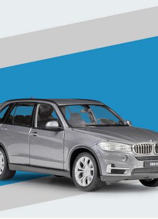 Масштабна модель автомобіля BMW X5 1:24, сіра 7,7 х19, 4х7 см