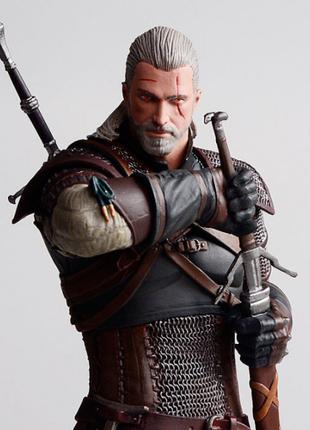 Фигурка Witcher 3, статуэтка Геральт из Ривии, игрушка Geralt ...