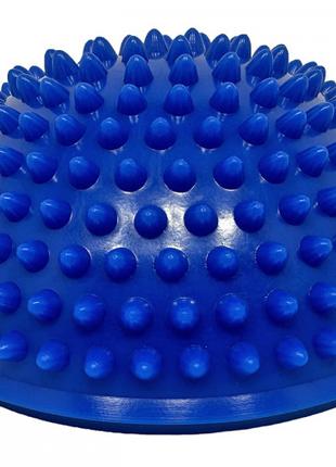 Полусфера массажная киндербол EasyFit 16 см мягкая синяя
