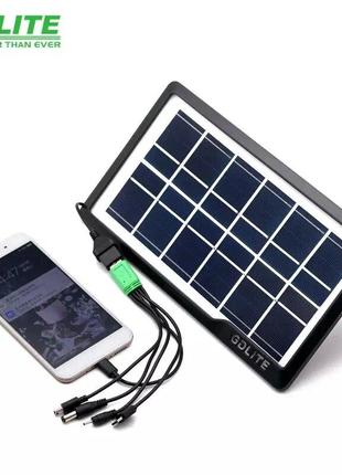 Солнечная панель Solar panel Gdlite GD-035wp 7 V - 3,5 Вт., +к...